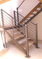 rampe_escalier01 - Création Ferronnerie Fenton