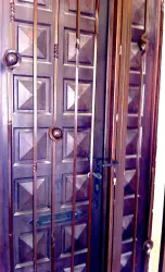 grille_porte - Création Ferronnerie Fenton