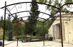 pergola04 - Création Ferronnerie Fenton